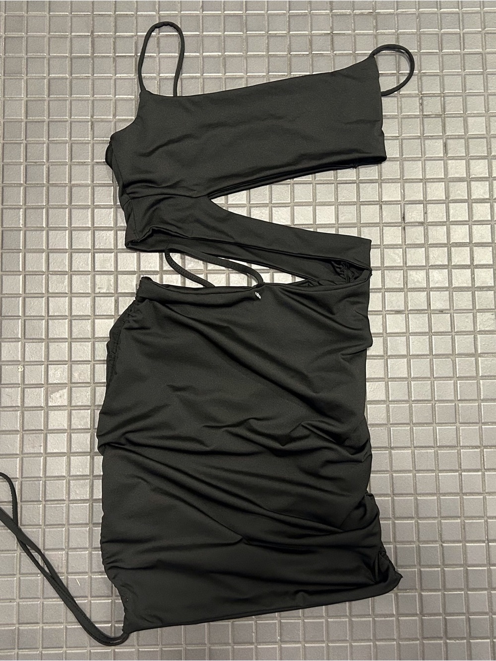 SHEIN effordram cut out bodycon  dress XS barely worn